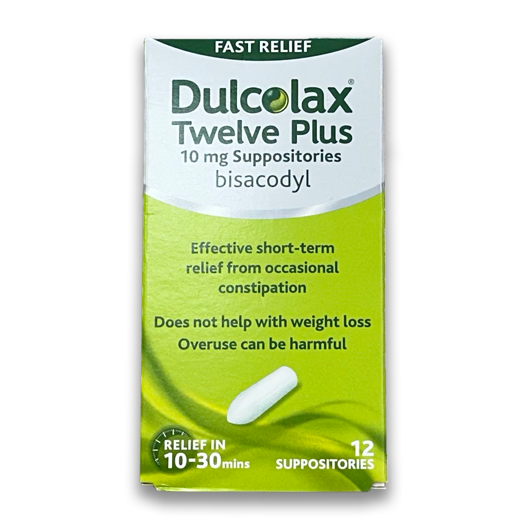 Dulcolax 10mg 12 Suppositories.