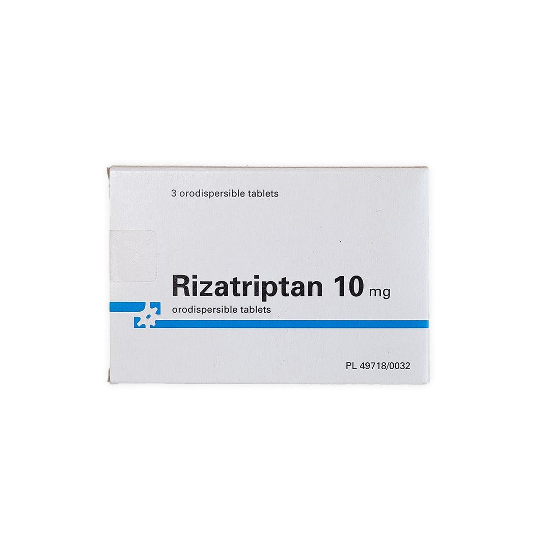 Comprimés de rizatriptan 10mg