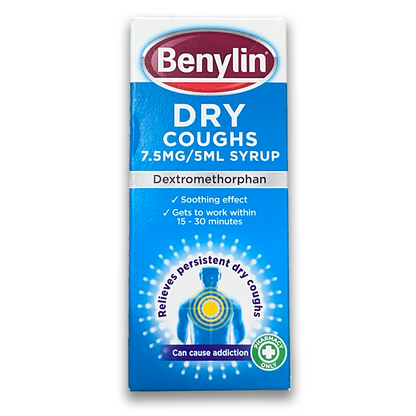 Benylin Dry Coughs 7.5mg/5ml Syrup