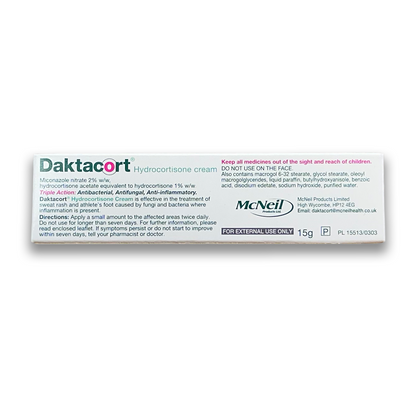 Crème d'hydrocortisone Daktacort