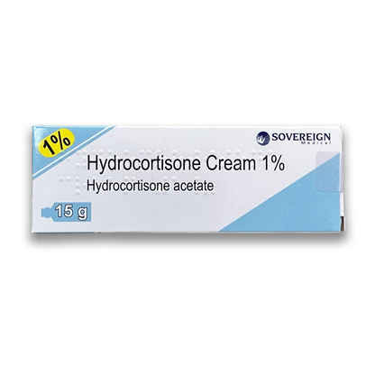 Crème à l'hydrocortisone 1 % p/p - (la marque peut varier)