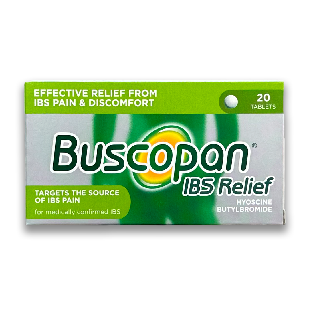 أقراص Buscopan IBS الإغاثة