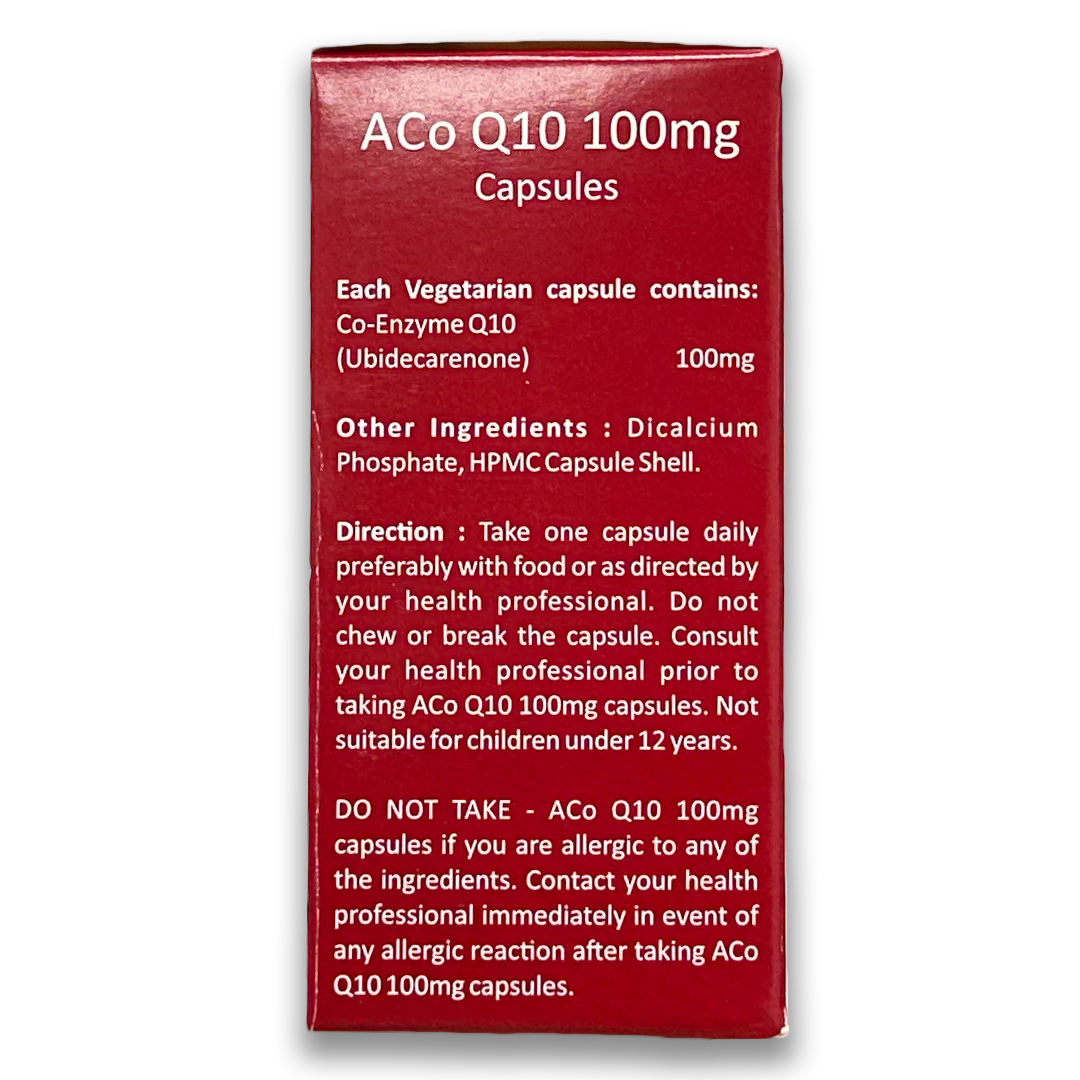 ACo Q10 100mg Capsules