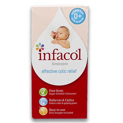 Infacol (Simeticone) 55 ml et 85 ml Gouttes Soulagement double action des coliques et du vent