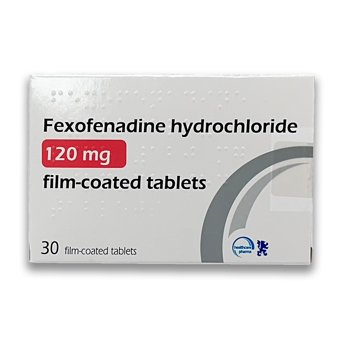 Comprimés de fexofénadine 120mg