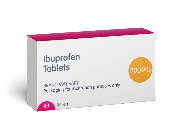 Ibuprofen tablets - Rightangled