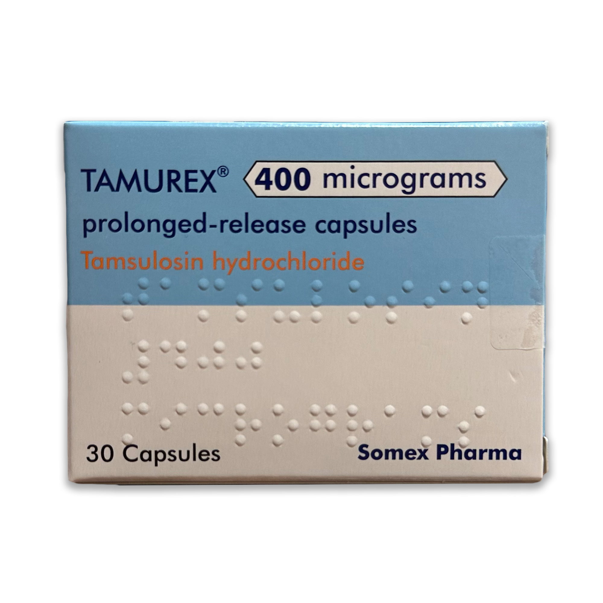 Tamsulosin 400mcg MR capsules