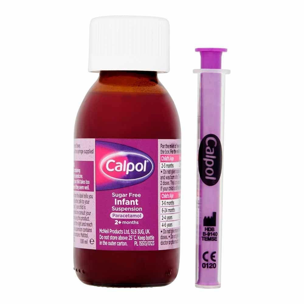 Calpol Sugar Free Infant Suspension - Rightangled